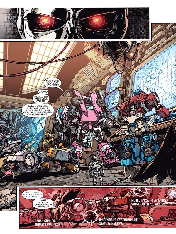 Transformers Vs. The Terminator Issue 3 Comic Book Preview  (2 of 4)